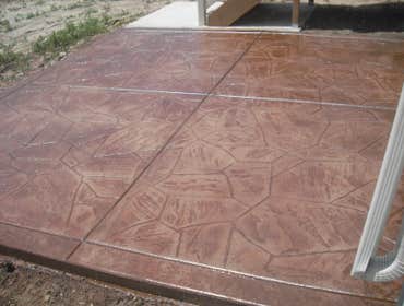 Stamped Patio