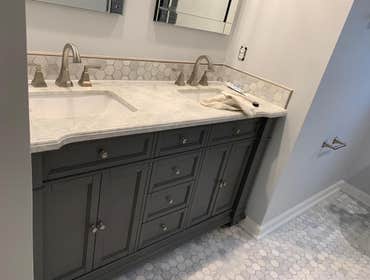Photos by Bathroom Remodeling, Flooring, Cabinetry & Painting Ind. Contractor Specialist #1
