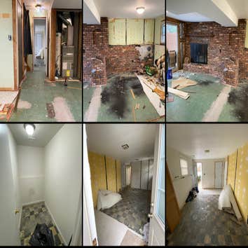 Photos by Fida's Bros Home Contracting T/a Zulfi Fida #1 150,000 ft.² warehouse excavation footings Rebar’s storm drains concrete slab 9 months project