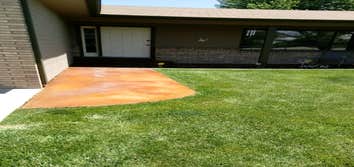 Acid Stain Entrance