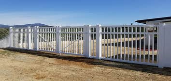 Vinyl Fence