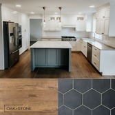 Remodeled kitchen