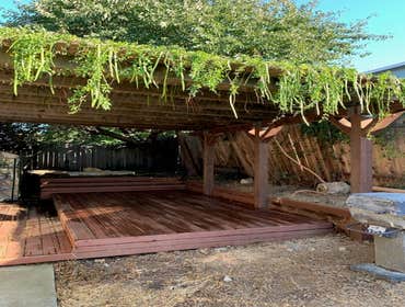 Lisa Ann Ct pergola fix