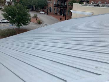 Photos by Florida Building Pros Inc #1 Commercial reroof project for a great local restaurant / property management company