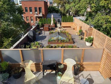 Decking, Bench, Privacy Walls, Planters