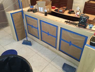 Kitchen Island Custom Build