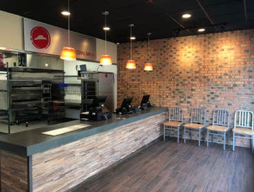 Photos by David A Landy Construction Company Inc #3 Pizza Hut New location kitchen, exhaust, fire suppression, all finishes.