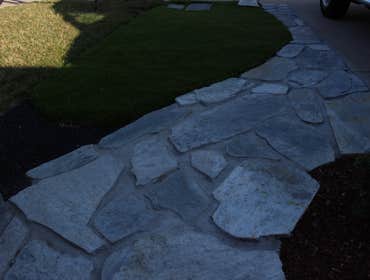 Flagstone path