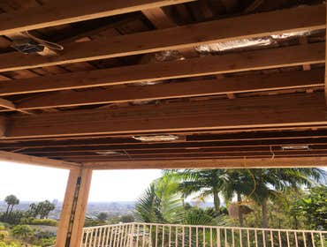 Hollywood Hills Installed two 4 ton 16 SEER Lennox split systems with brand new ducting.