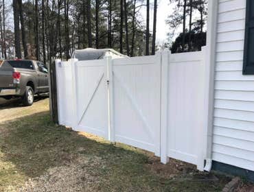 Vinyl Fence