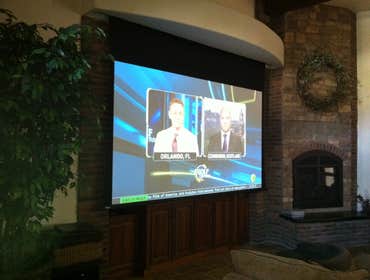Recent Projects We don't just mount TVs and create home theaters. We can also show you how to control virtually everything in your home from your iPhon