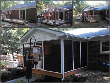 Screened in Porch Addition