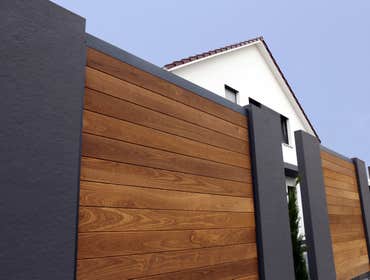Los Angeles, CA - New Wooden Fence One of our amazing projects, beautiful new wooden fence.