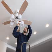 Ceiling Fan and Recessed Light Installation 4" or 6"