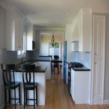 Complete Home Remodel/ San Bruno Complete interior upgrade. Kitchen, baths, electrical system, windows, floors, new moldings.