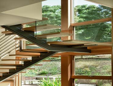Modern House A California modern house in the SF Bay Area. We collaborated with the architect on the design. The components were all custom build.