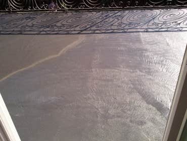 Manzanita , Lake Forest deck water proofing, re flash and paper sliding doors, re stucco, paint