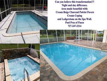 Pool and Spa Construction and Remodeling See some of the work we do all the time. From paver or travertine decking or driveways to new pool constructio