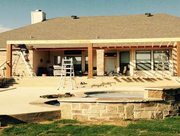 Weatherford patio cover