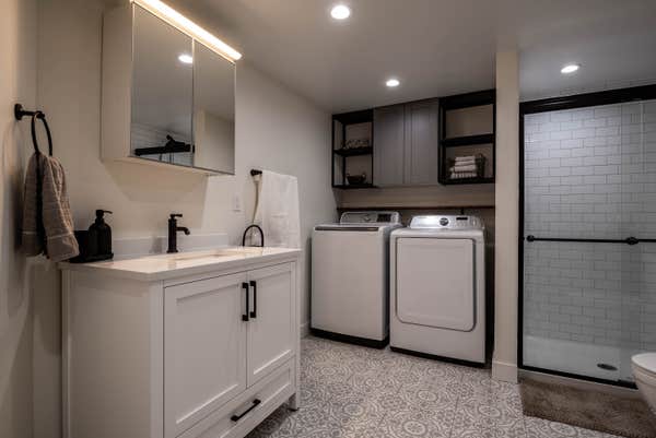 Basement Bathroom Remodel AFTER!