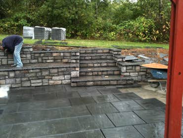 Gresham outdoor living space This is a large outdoor living space project designed and built by the company President Shawn Ladd