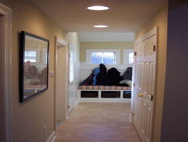 Media, PA: Garage and In-Law Suite addition This young family wanted to add a single car garage with a multi-use/in-law suite room above. Since there i