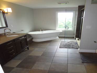 Master suite bath remodel