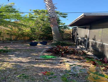 Photos by Patco Construction #7 Before and after pictures of lawn and property maintenance.