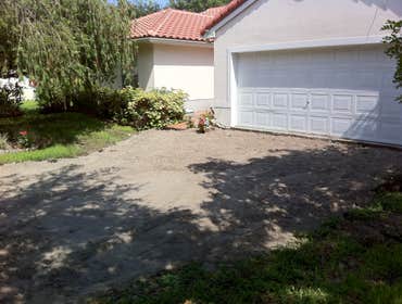 New driveway