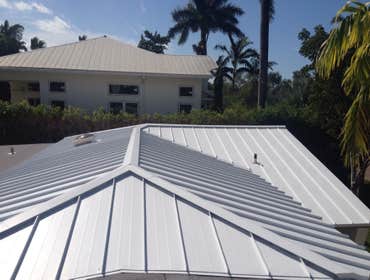 Florida Standard Roofing Metal Roofs Some of the metal roofs completed by our company
