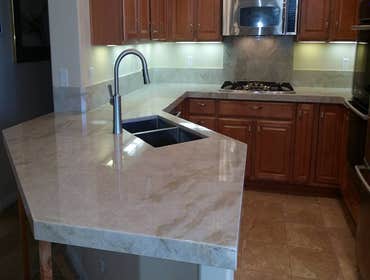 Photo(s) from Glastone Marble and Granite Marble, granite, quartz, any natural stone or man made. Counter tops for any surface, kitchens, showers, bar