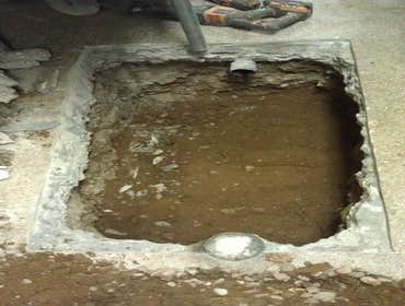 Indoor Grease Trap Installation This project was for the removal and installation of an indoor, in floor grease trap. The old grease trap had become ve