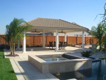 New Project 1 Pleasanton, Ca. Cabana & Pool House. Pool by Riviera Pools Danville, Ca.
