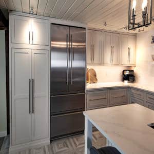 Barnumville Barndominium Kitchen & Entryway