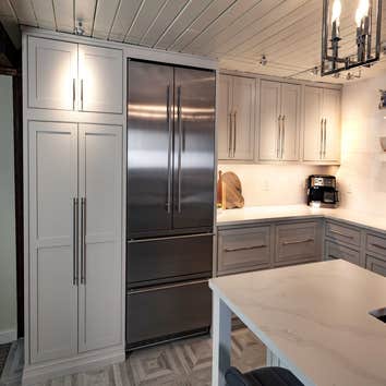Barnumville Barndominium Kitchen & Entryway