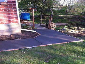 Concrete Walkway