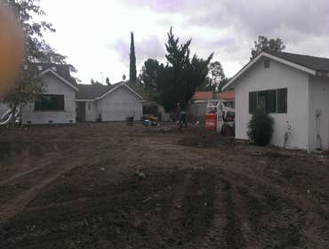 Photo(s) from Alma Gardening Co Woodland Hills CA complete approx. 1/2 acre lot to be landscaped hardscaped