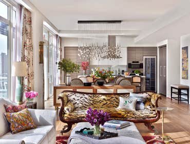 Chelsea Penthouse DUPLEX PENTHOUSE | RETROFIT AND REVAMP - This bohemian chic penthouse renovation consisted of painting and wallpapering throughout, f