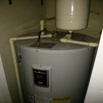 water heater install tthree different installs