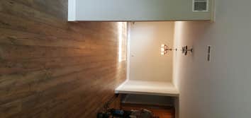 Photos from Finest Flooring Installation We do everything from carpet, vct,carpet tile, lvp, lvt, glue down, wood, laminate and much more.