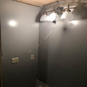Jason Durso Photos of a bathroom remodel.