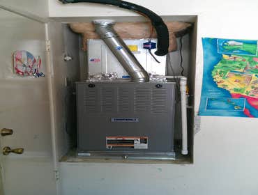 Equipment Change out in Riverside, Ca ( Arlington Area) Changed out existing 5 ton system with new Tempstar 110,000 btu furnace, New 5 ton R-410a 13 se