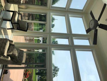 Sunroom Full glass walls