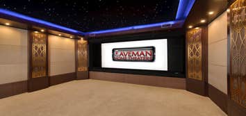 Works by Caveman Home Theaters