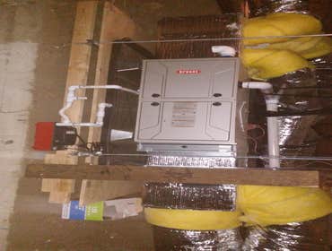 Photos from Posada S Heating & Airconditioning New furnace under the basement high efficiency and all new ducts insulated and sealed.