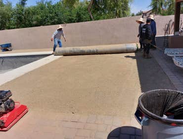 Wilfer Natural Landscape LLC Turf installation.