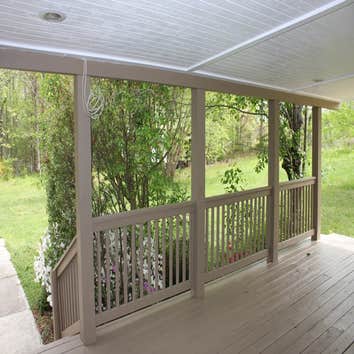Project photos from Garrett Repair And Remodeling BACK PORCH & DECK