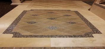 Travertine Patterened Tile