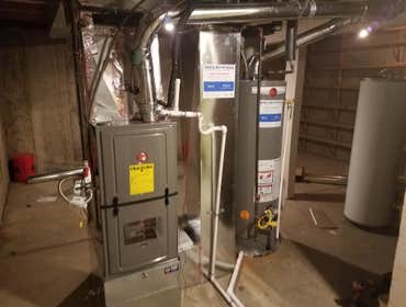 Custom Installation 80% AFUE Rheem System