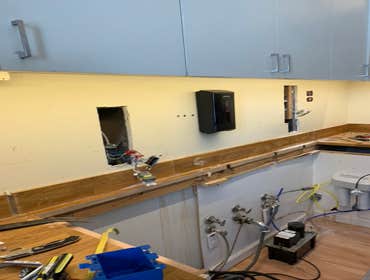 Sink remodel